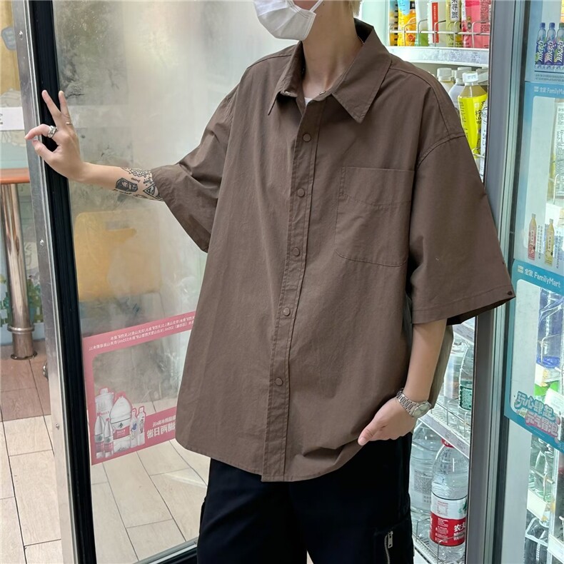 夏季新款衬衫潮流男衬衫RC70P33,男装衬衫,星座1116-2
