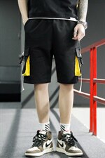 21夏季男潮短裤宽松工装五分裤薄款KT03P35，男装休闲裤，电商A086