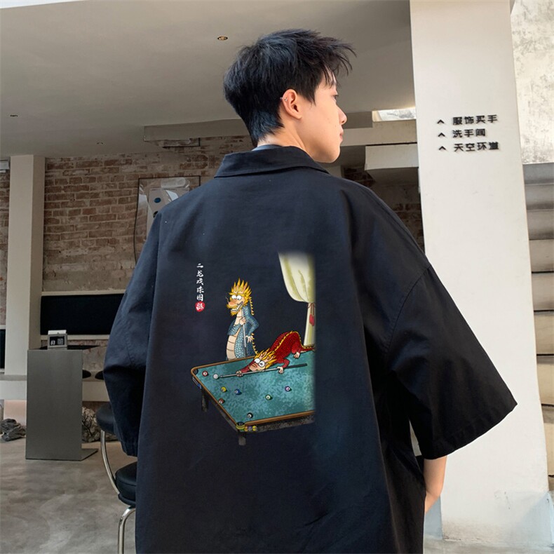 量大优供视频冰丝短袖衬衫男DXC522-特p25,男装衬衫,电商B371