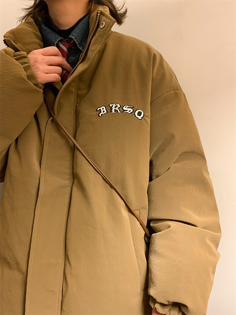 冬季新款2023千鸟格刺绣皮衣面包服A316-1-Y71P138控188,男装皮衣,星座906（原电商a316-1）