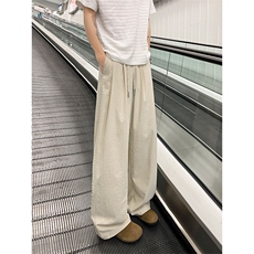 肌理感休闲裤5X2034-TP2549山本裤阔腿垂感冰感速干裤子男，男装休闲裤，电商A102