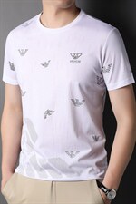 D22808钱塘2020-2夏季男士圆领商务精品短袖T恤P50，男装T恤，钱塘207-2