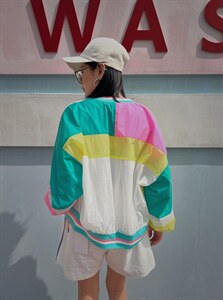 拼色防晒服图片
