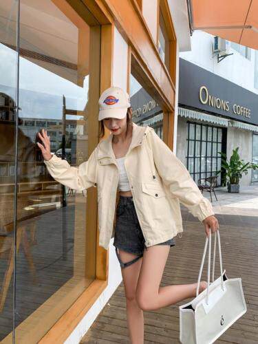 水洗休闲小外套，其它，百变诱惑