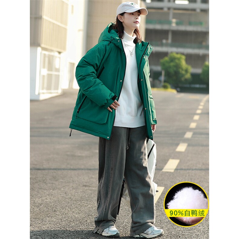 冬上新加绒加厚羽绒服中性休闲冲锋衣外套男女8301-P220控价318,男装羽绒服,电商A441-1