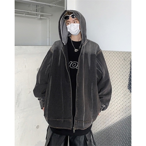 F393 P 80青年男女时尚休闲外套夹克牛仔衣图片