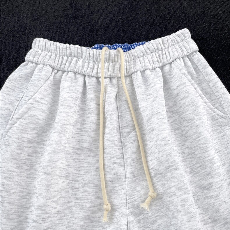 1506-1/KBK041/P46美式纯色简约休闲卫裤男款2025加绒新款宽松,男装休闲裤,星座1506-1