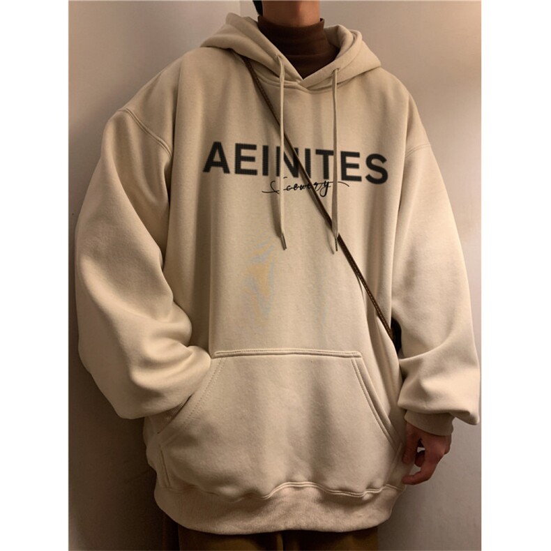 加绒加厚潮流宽松ins休闲连帽卫衣D325-WY2304-薄款P55厚款P65,男装卫衣,电商D325