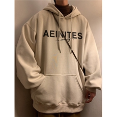 加绒加厚潮流宽松ins休闲连帽卫衣D325-WY2304-薄款P55厚款P65，男装卫衣，电商D325