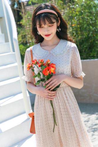 网纱仙女气质连衣裙，女装连衣裙，如问