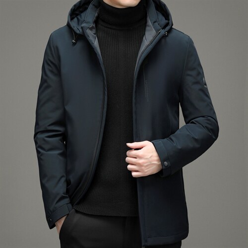 新款2023冬季脱卸帽羽绒服男装保暖休闲外套爸爸装YYYR1011-P235,男装羽绒服,电商B212（原钱塘6029）