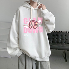 连帽卫衣男大码运动服帽衫外套WY2318-P35加绒款-P40，男装卫衣，电商A040
