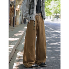 秋季新款美式复古结构拼接弯刀休闲工装裤B315-K25813-特P50控98，男装工装外套，电商B315