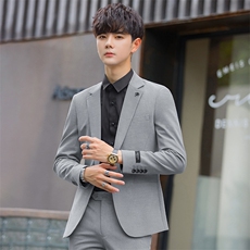 春秋季男西服青年韩版简约时尚休闲西装男单西A355-313-P230，男装西服，电商A355（原A415）