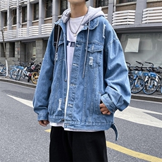 大货2023春季高街男士牛仔夹克痞帅潮流百搭外套JK774-P85，男装夹克，星座1103-3