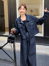 2025年春季牛仔套装，女装套装/套裙，浙宝069