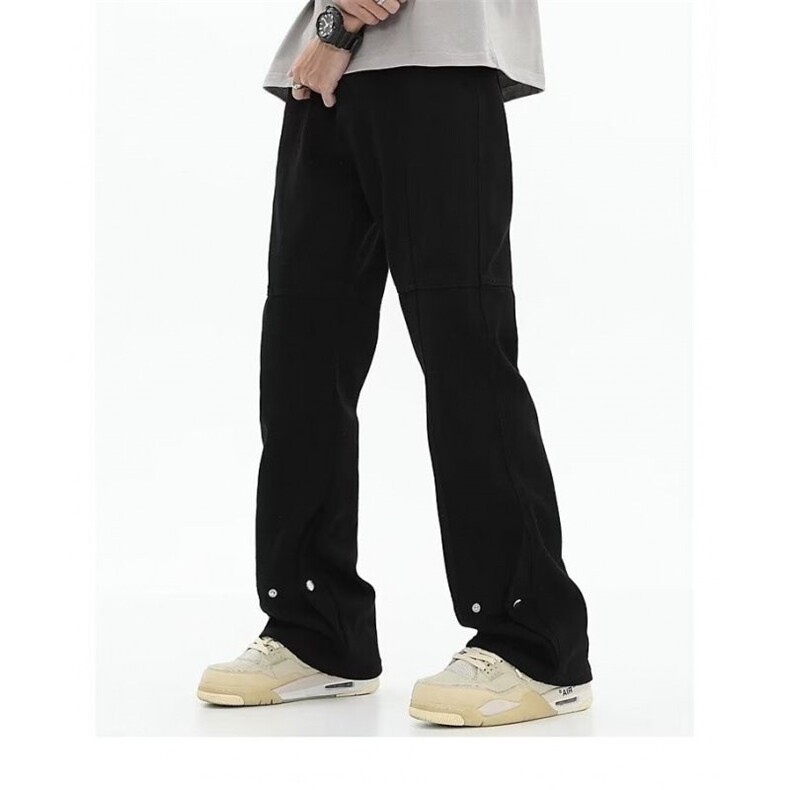 1506-1/K20651/P43美式机能排扣牛仔裤男秋修身微喇裤子潮牌,男装牛仔裤,星座1506-1