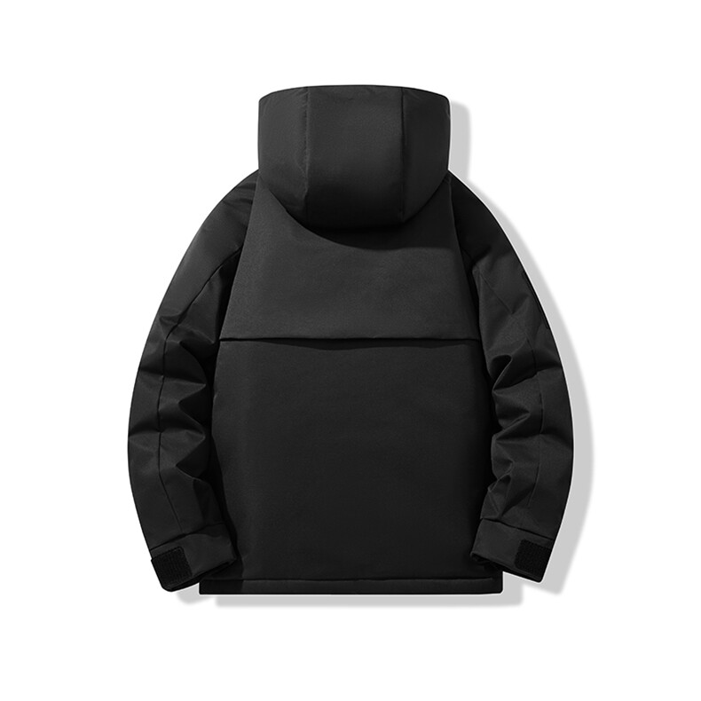 冬季工装棉衣外套美式加棉加厚冲峰衣连帽男款XZ109-1-M353-P110,男装棉衣,星座109-1