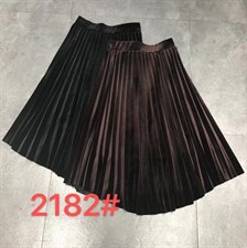 百搭长款丝绒百褶裙，其它，昕叶良品