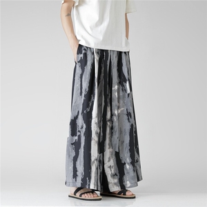 2025新款 新中式 冰丝阔腿裤 风汉服马面裤 电商A057-K386-P55图片