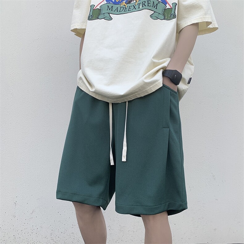 港风运动休闲裤美式沙滩裤高街五分裤宽松直通短裤DK121P30,男装休闲裤,星座1204-3