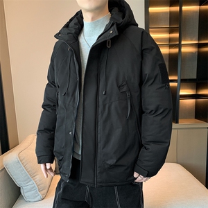 冲锋衣男羽绒棉服冬季轻薄机能风工装外套加厚痞帅棉衣M0785-P120图片