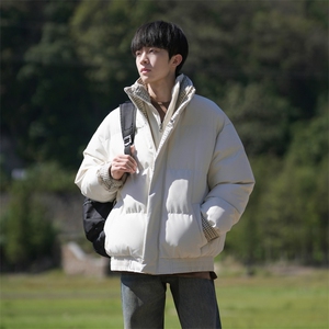 冬季新品得物美式潮流高品质格子加绒加厚棉衣外套棉服MY5566-P88图片