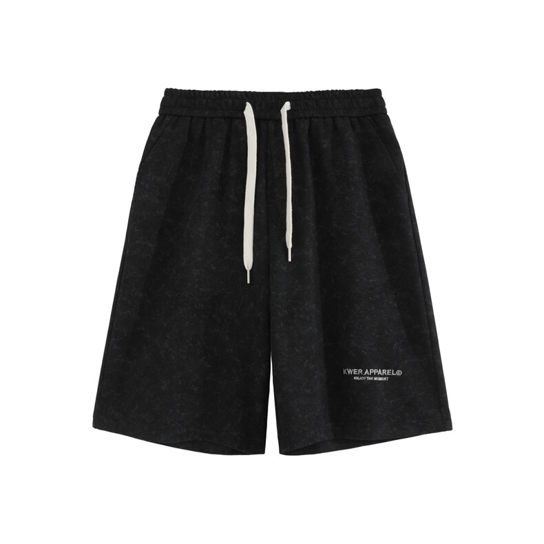 扎染刺绣男夏冲锋速干户外透气休闲短裤X416B-1-DK1178-特28限58,男装牛仔裤,星座416B-1