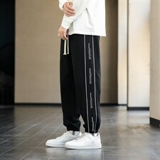 高品质秋季新款运动裤男束脚宽松卫裤潮流休闲长裤篮球裤子，男装休闲裤，星座815-2