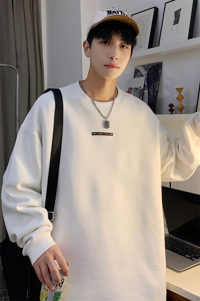 秋冬德绒卫衣男潮流时尚休闲卫衣男WY963-P35,男装卫衣,星座210-1