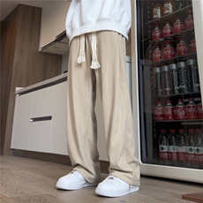 灯芯绒宽松直筒百搭卫裤拖地裤212-2-DY86-特P35，男装休闲裤，星座808A-1