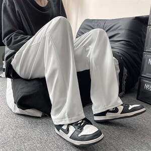 工装裤男2023夏季盐系日系oversize垂感阔腿日杂裤 K3917-P32图片
