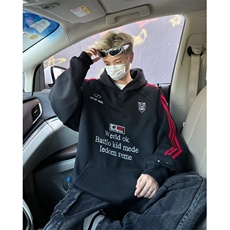 DY8053-P55秋冬季连帽宽松卫衣男女同款美式复古情侣帽衫卫衣潮，男装卫衣，星座603-2