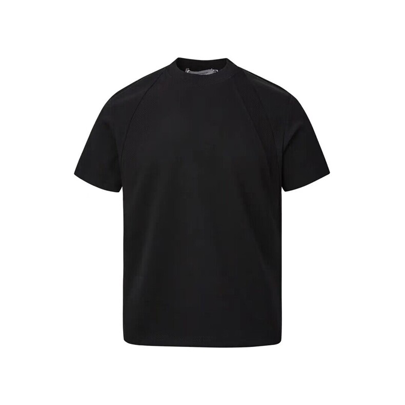 小众设计感短款男夏季太空棉美式小领口短袖9022-P25,男装T恤,电商B380（原B361）
