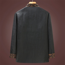 高端唐装连袖上衣中式男装汉服风男装YD6028-P510，男装民族服装，星座1105-3