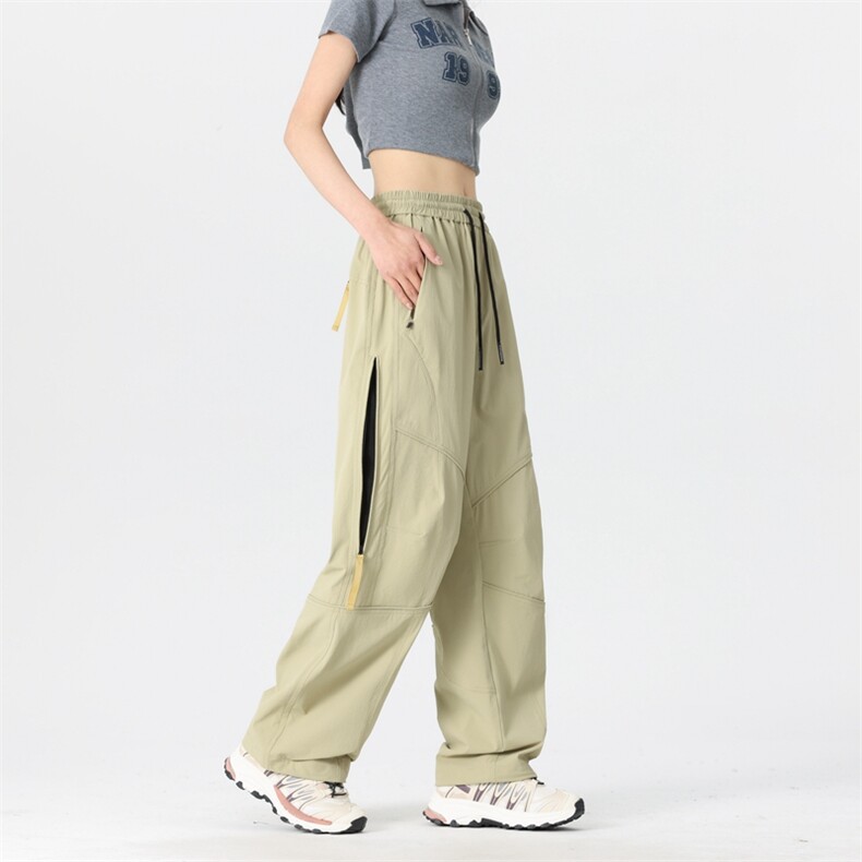 春夏美冲锋裤男户外机能风登山运动裤高街设计感休闲裤AK0251-P53,男装休闲裤,星座308B-2