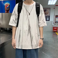 男圆领T恤宽松短袖Y37P28，男装T恤，星座1116-2