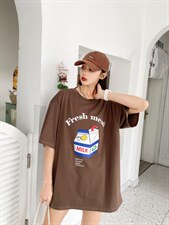 时尚潮流欧货大版T恤，女装T恤，泽妤