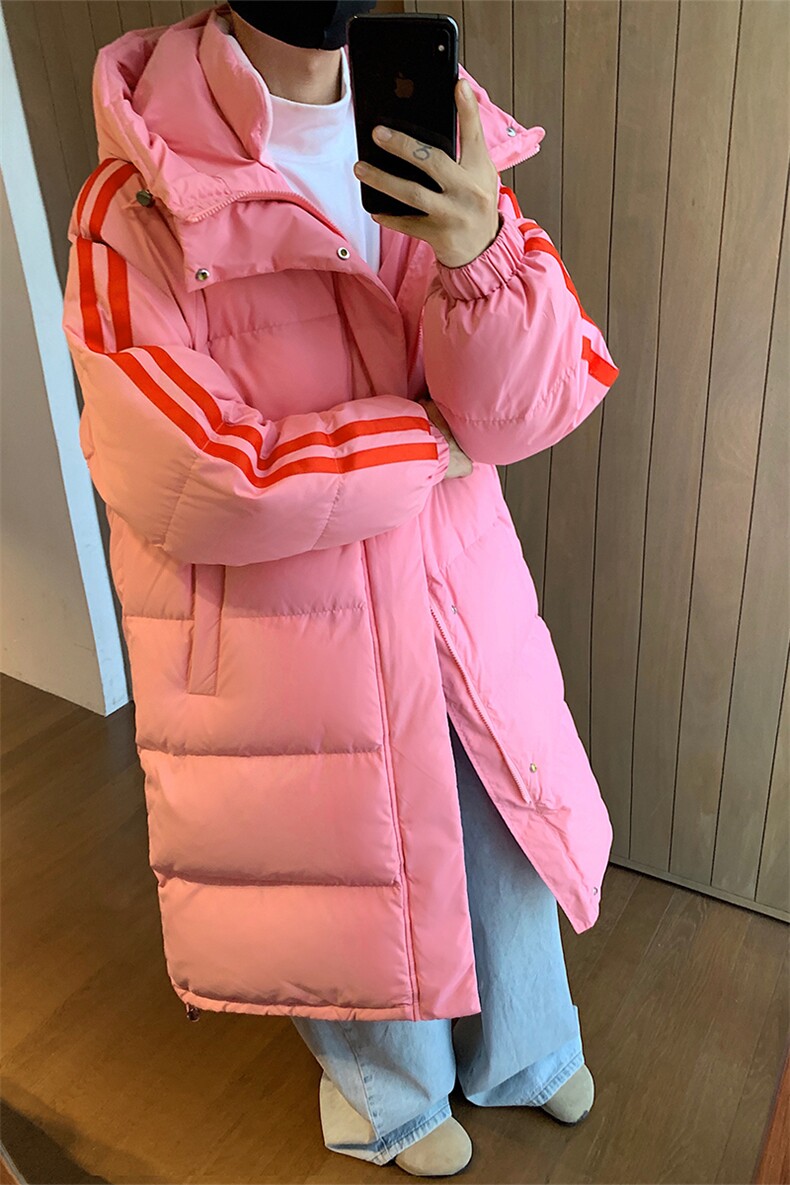 90%绒羽绒服D5580-TP235328多色可选休闲侧边条纹百搭外套,男装羽绒服,电商A102