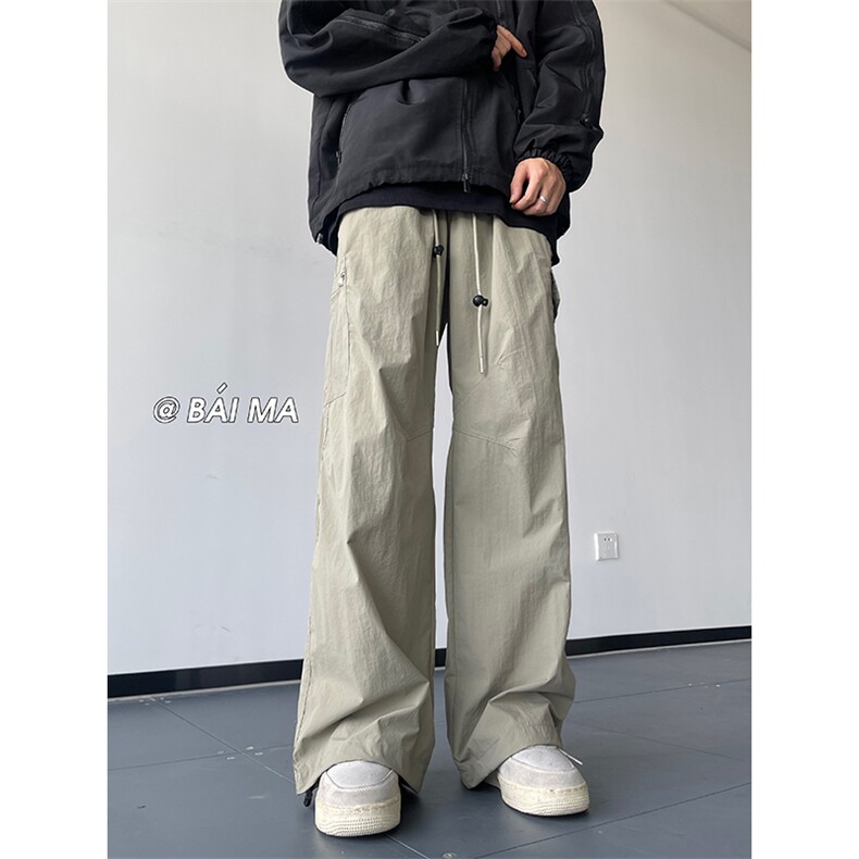 04秋季新款多口袋工装裤百搭显瘦降落伞兵裤子XZ211-1-K2348-P60,男装工装外套,星座211-1