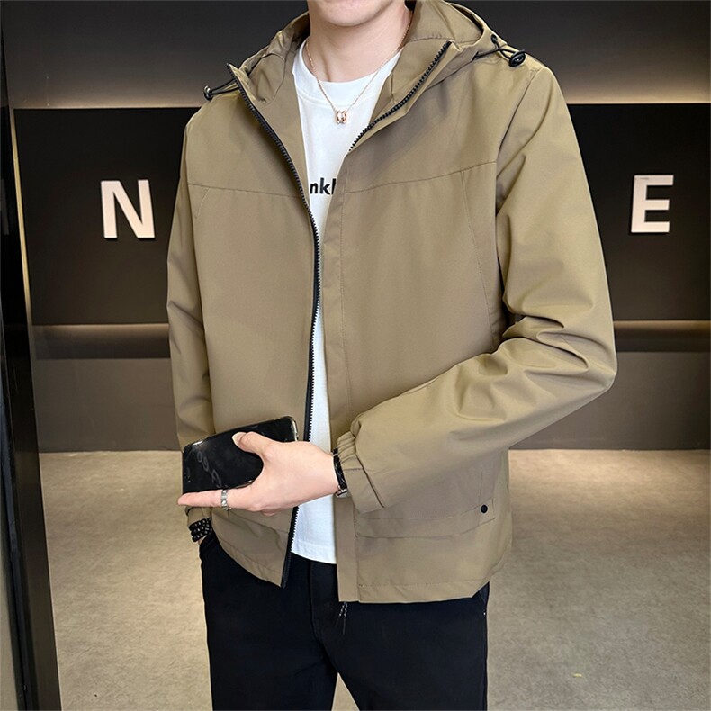 新款青少年店主风秋冬男时尚夹克连帽外套JK2688-P58控88,男装夹克,星座301B-1