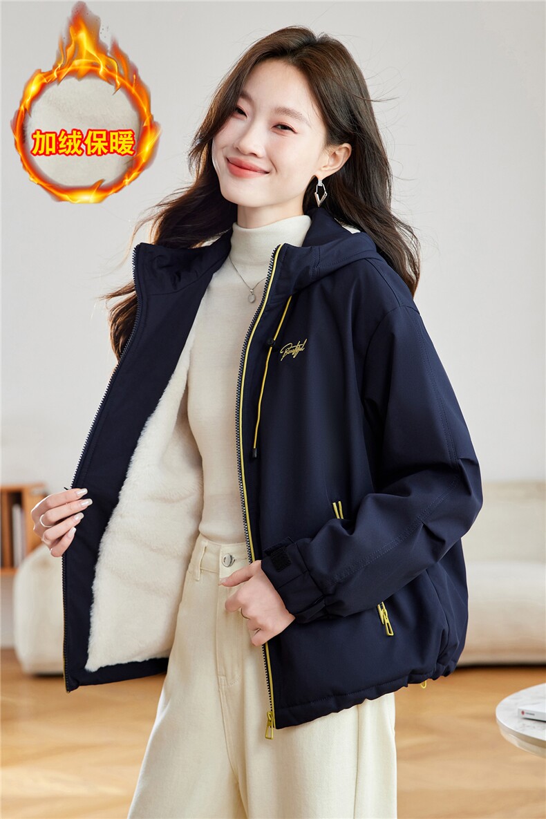现货！2025冬季新款加绒加厚棉衣女棉服,女装棉衣/棉服,慕咨