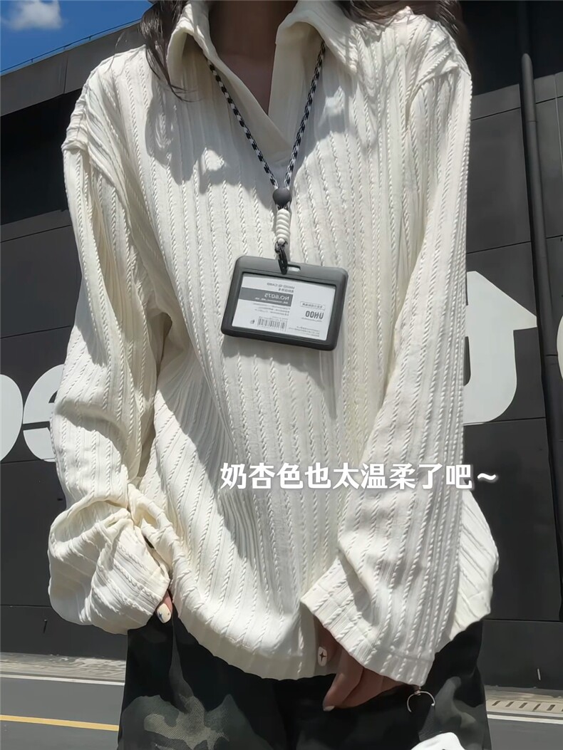 XZ809A/SYR28/特P30/控58肌理感polo杉长袖T恤卫衣,男装T恤,星座809A(原222-1)