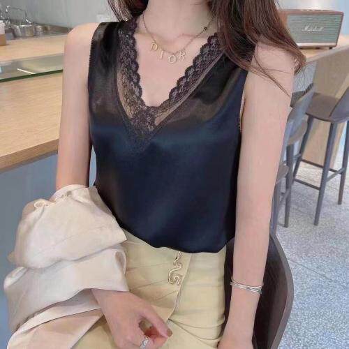 夏季新款蕾丝背心,女装背心吊带,玫瑰女人