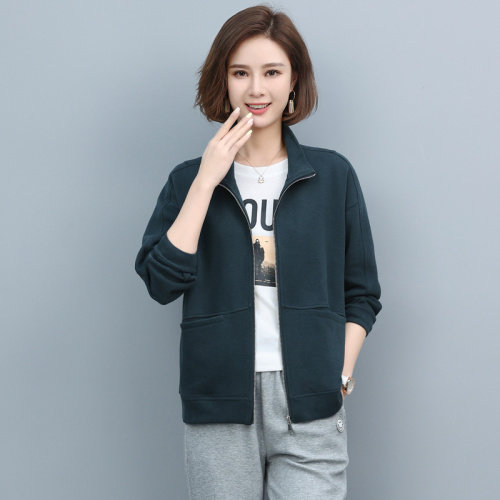 简约时尚潮流短外套休闲秋季新款长袖时尚优雅气质女,女装短外套,涵誉