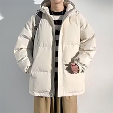 1506-1/M2001/P50冬季加绒加厚面包服棉衣外套男时尚气质原宿i，男装棉衣，星座1506-1