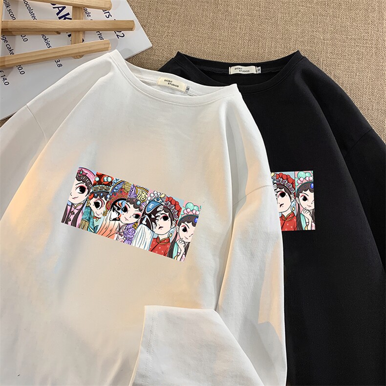 控48重磅230g纯棉长袖t恤男大码圆领卫衣打底衫 TX3250-P28图片