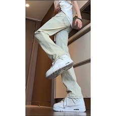 抖音爆新款男高街直筒修身水洗泥巴黄牛仔裤B315-K23252-P50控68，男装牛仔裤，电商B315