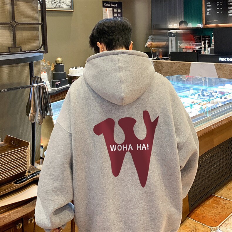 ！连帽圆领卫衣男装港风帽衫男LM126-P35,男装卫衣,电商B367