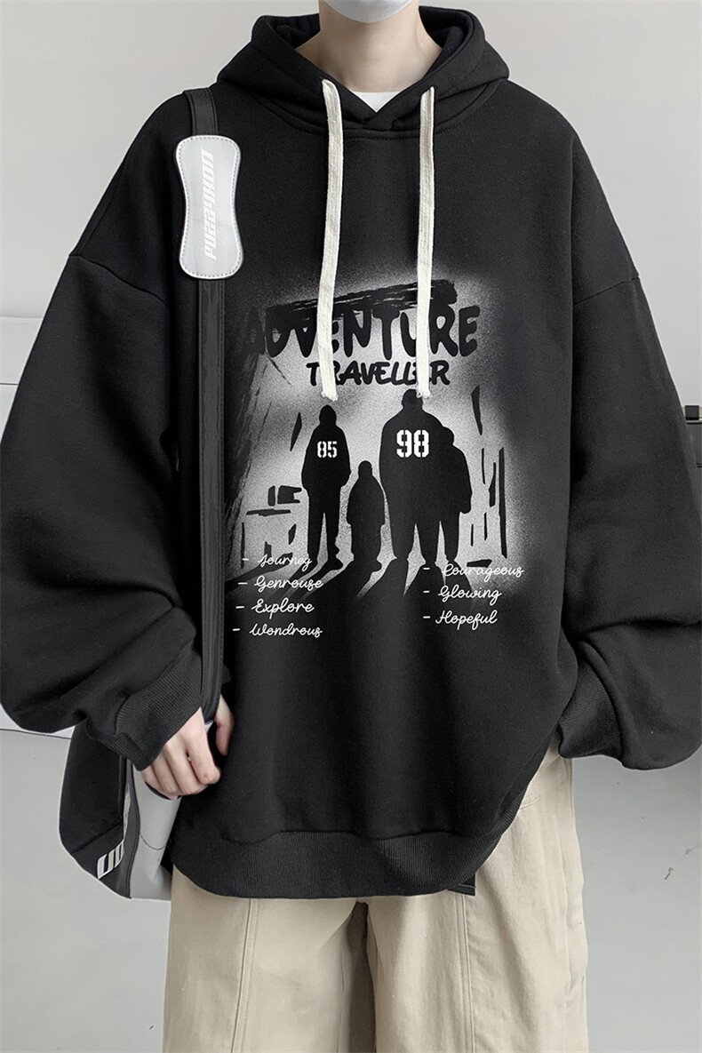 8XL连帽卫衣男大码胖子帽衫大号运动服WY2374-P35,男装卫衣,电商A040